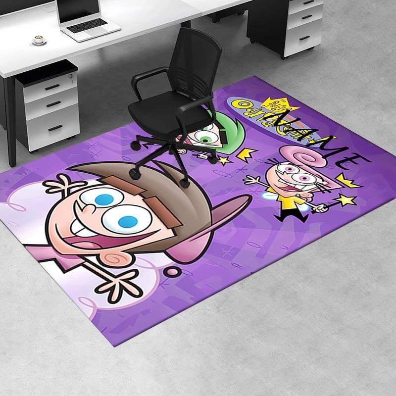 The Fairly Oddparents Office Carpet Soft Polyester Entrance Carpet Washable Non slip Machine Washabl