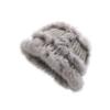 Knitted Fisherman Women's Face Changing Autumn and Winter Ear Protection Warm Woolen Hat Plush Hat National Fashion Lion Hat