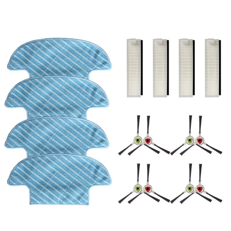 ABBY-Side Brush Accessories For Ecovacs Slim 2 TCR-S D36A DA611 Robotic Vacuum Cleaner Replacement Brushes Parts