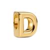 Classic And Minimalist Copper And Gold 26 Letters A-Z Charm Beads Fit For Bracelets Necklaces Diy Boutique Party Jewelry