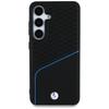 Bmw Case Leather Textured And Smooth     Magsafe For Samsung Galaxy S25 Black