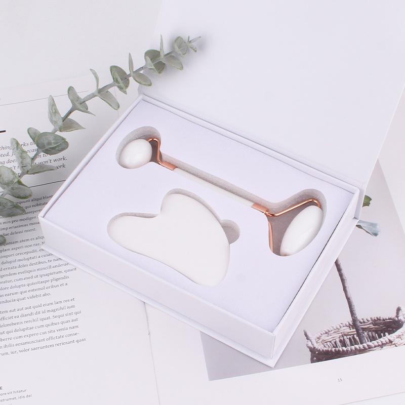 Meridian Gua Sha Facial Massage Roller Set