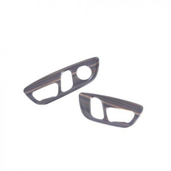 Peach Wood Grain Seat Button Switch Panel Cover Trim For Toyota Venza -