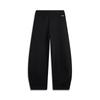 Li Ning Outdoor CF Straight Leg Fleece Lined Warm Reflective Antibacterial Anti-Static Sweatpants Women Bottoms AKLV810-5