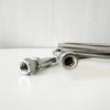1/8 NPT Turbo Oil Feed Line AN4 Oil Return Line Kit Feed Line 30~500CM Stainless Steel Braided 0-90 Degree End Straight Hose