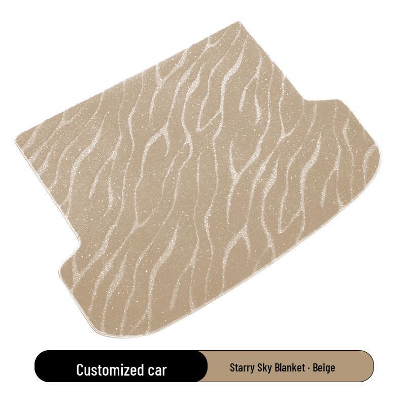 Tesla Model Y Rear Trunk Mat - Starry Sky Design