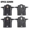 4pcs Wardrobe Door Pulley Sliding Wheel Security Screen Sliding Door Rollers  Push-pull Pulley Replacement Parts Wheels