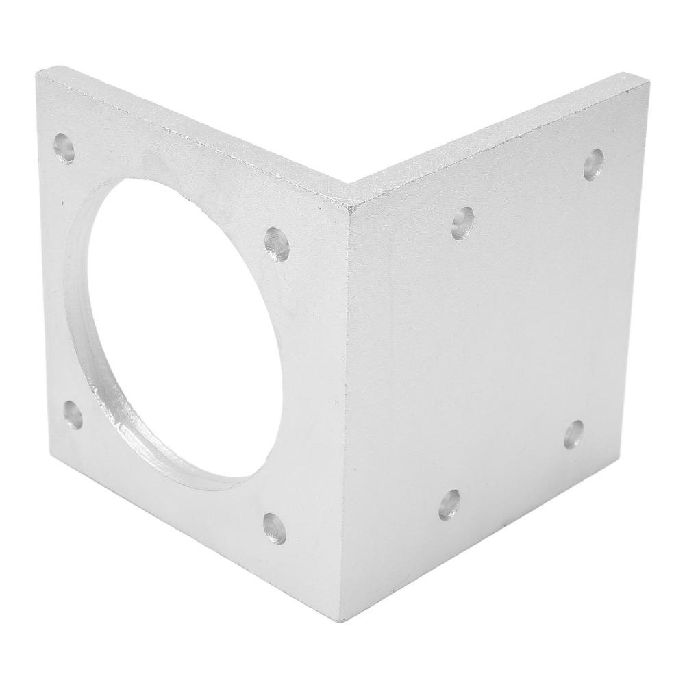 High Strength Aluminum Alloy Motor Mounting Bracket L Shape Motor Mount For NEMA 34 Motor