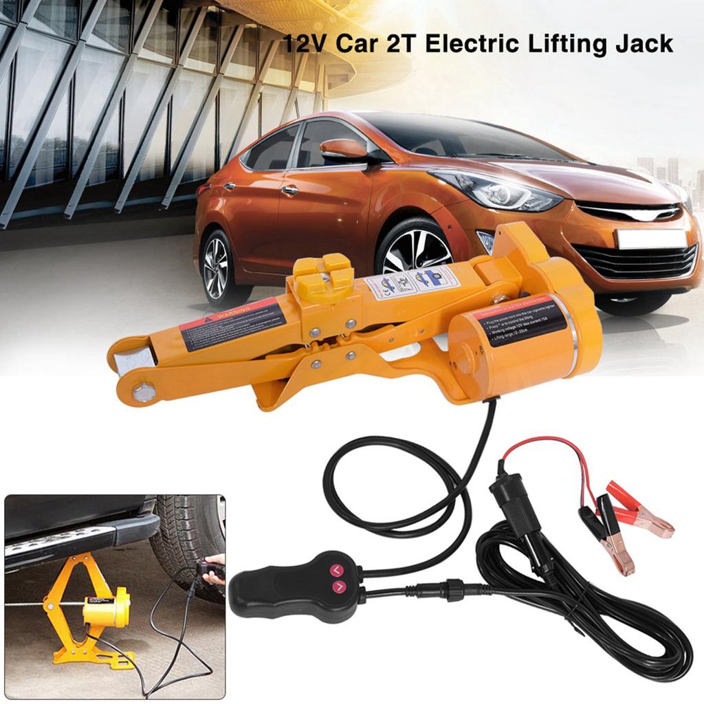 2 Ton 12V DC Automotive Car Automatic Electric Lifting Jack Garage and Emergency Equipment