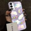 Blue White Clouds Phone Case for Samsung Galaxy A55 A07 A17 A56 A36 A26 A16 A53 A06 A14 A24 A34 A54 A15 A25 A35 A12 A13 Cover