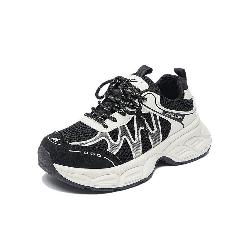 Shoes women's autumn new thick-soled inner height increase burst sports and leisure shoes