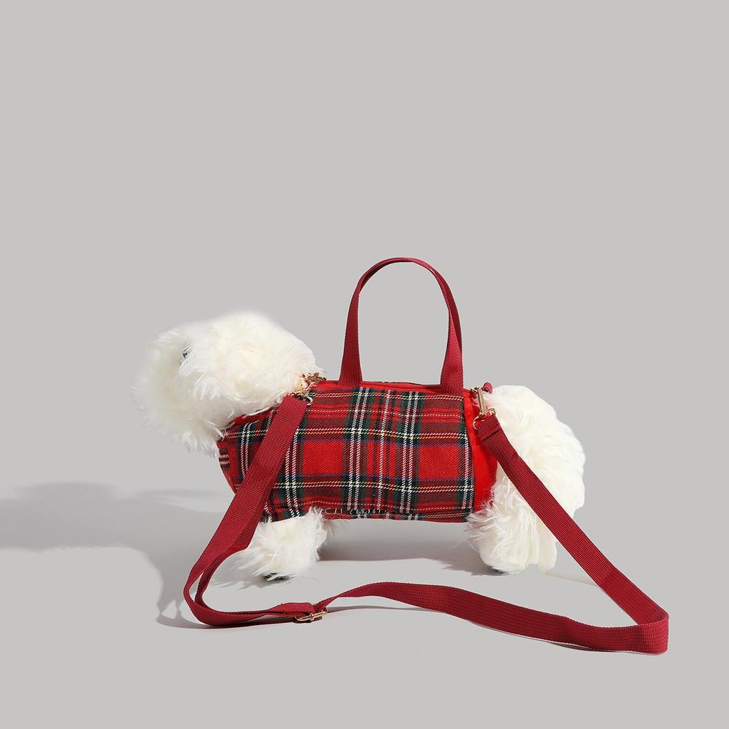 Plush Puppy Doll Bag Female All-match Messenger Bag/doll Bag
