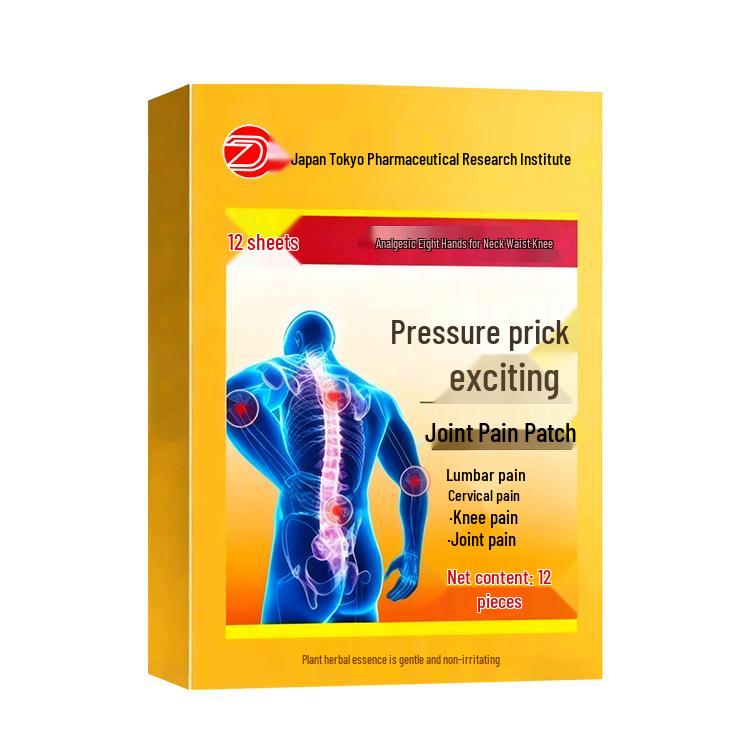 Japanische Schmerzlindernde Wärmepflaster für Lendenwirbelscheibe und Gelenkpflege