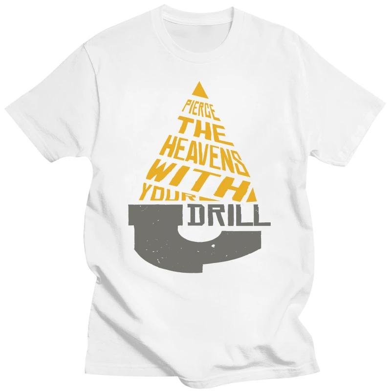 

Пронзи Небеса Своим Буром Футболка gurren lagann аниме tengen toppa gurren lagann simon kamina XXXXXL