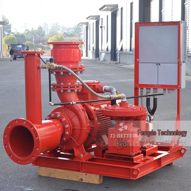 Explosion-Proof Self-Priming Booster Pump for Emergency Water Supply and Firefighting