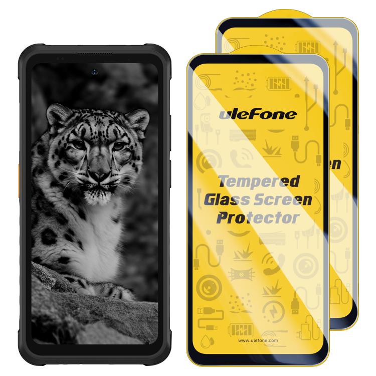 2 pezzi / Confezione Ulefone 9H HD Anti Impronta Vetro Temperato Proteggi Schermo