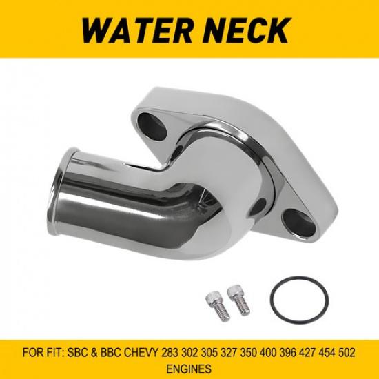 45?? Swivel Water Neck Thermostat Housing For SBC CHEVY BBC 327 350 396 454 302