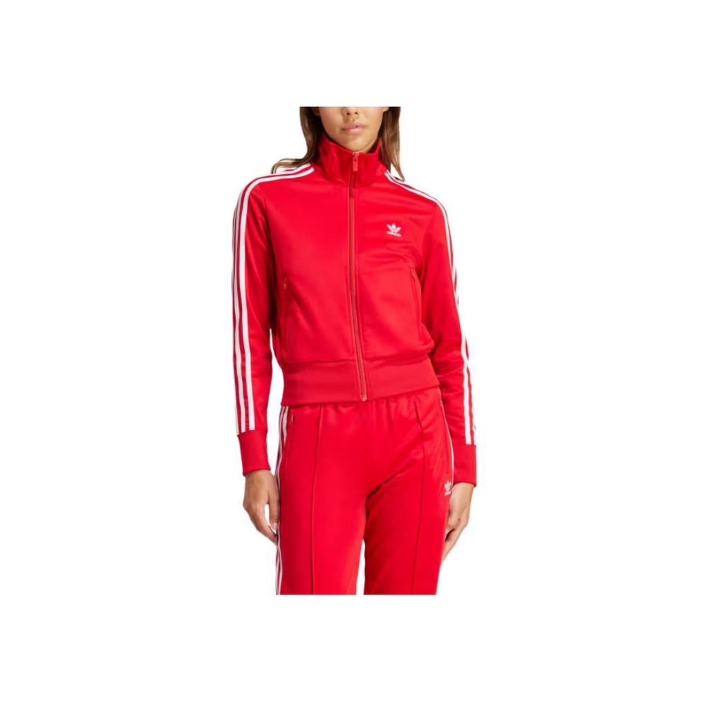 adidas Damen Adicolor Classics Firebird Trainingsjacke Better Scarlet Damen Streetwear IR8079