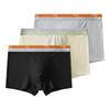 3 Pezzi Biancheria Intima da Uomo Boxer da Uomo Traspirante U Convesso Mutande Comode Mutande L XL XXL 3XL 4XL