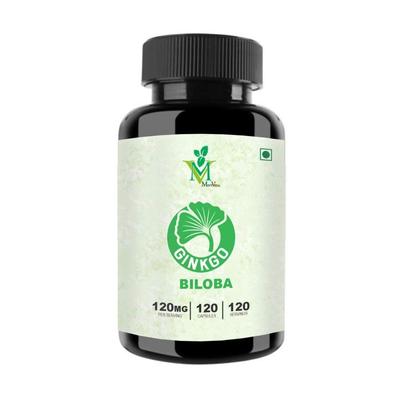 Ginkgo biloba (120 capsule, 120 mg), Ginkgo Biloba Mint Veda