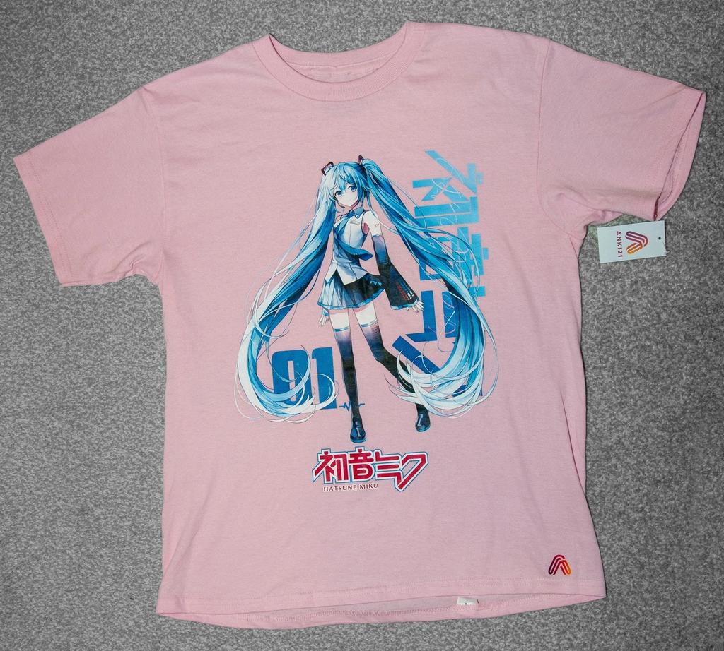 Hatsume Miku 12-13 Years 100% Cotton Tshirts/t-shirts