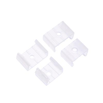 50 Stück LED-Anschluss Fix Kunststoff-Clips Montage Befestigung an der Wand für 8/10/12/14/17/18/20 mm RGB 5730/5050/2835 Streifenlicht