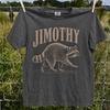 T-shirt Jimothy Raccoon Comfort Colors®, T-shirt Drôle Panda Poubelle de Seattle, T-shirt Graphique Raccoon Roi Court, Cadeau Meme Animal Viral