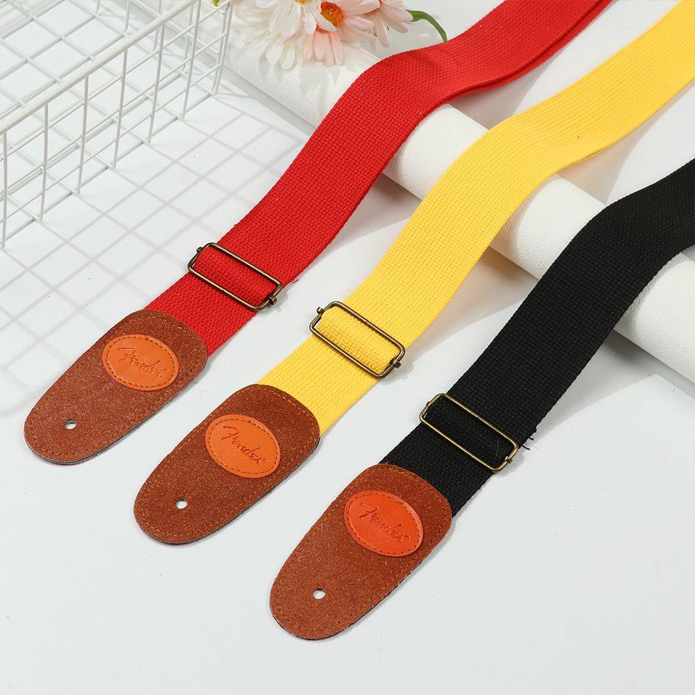 Useful Multi-Color Musical Instrument Part Guitar Belts Guitar Accessories Adjustable Guitar Strap