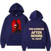 Weeknd After Hours Til Dawn Tour 2026 Hoodie Mens Graphic Pullover Sweatshirt Fall Casual Streetwear
