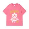 275 GSM Washed T-shirts 100% Cotton Gachiakuta V3 Enjin Print Unisex Heavy Cotton T Shirt