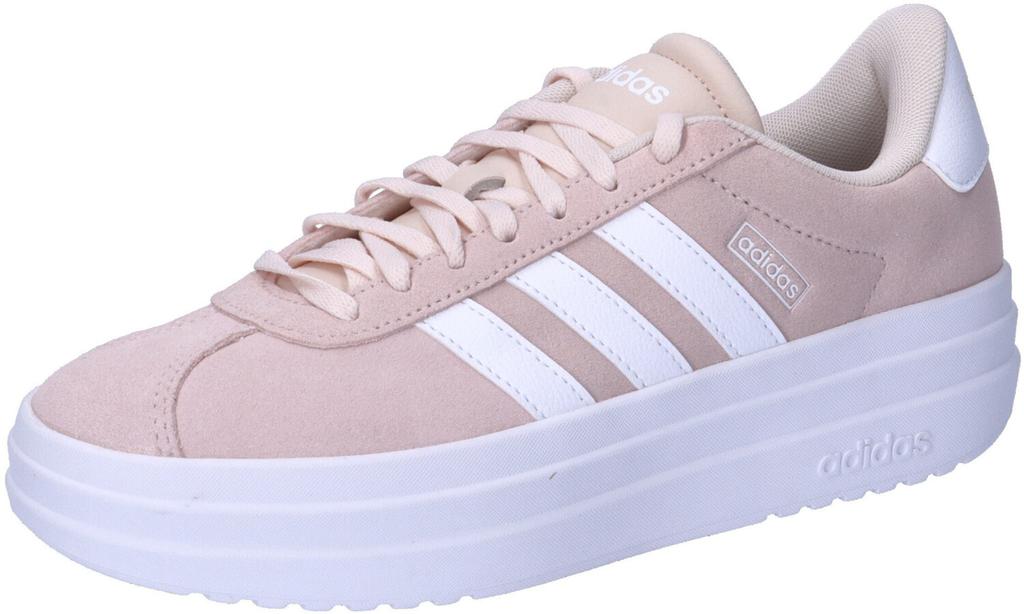 Women's Beige Adidas VL Court Bold Sneakers