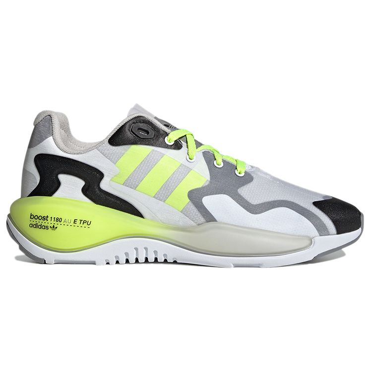 adidas ZX Alkyne White Solar Yellow Unisex Sneakers Cloud-White Core-Black FX6227