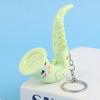 Keychain Pendant Mini Portable Musical Keychain Playable Vocal Sound Macaron Color Saxophone Shape Key Holder Stress-Relief Gift Accessories