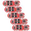 5Pcs Lithium Battery Protection Board Charge Discharge Module 1‑5S 3.7V 20A for Ternary Cell