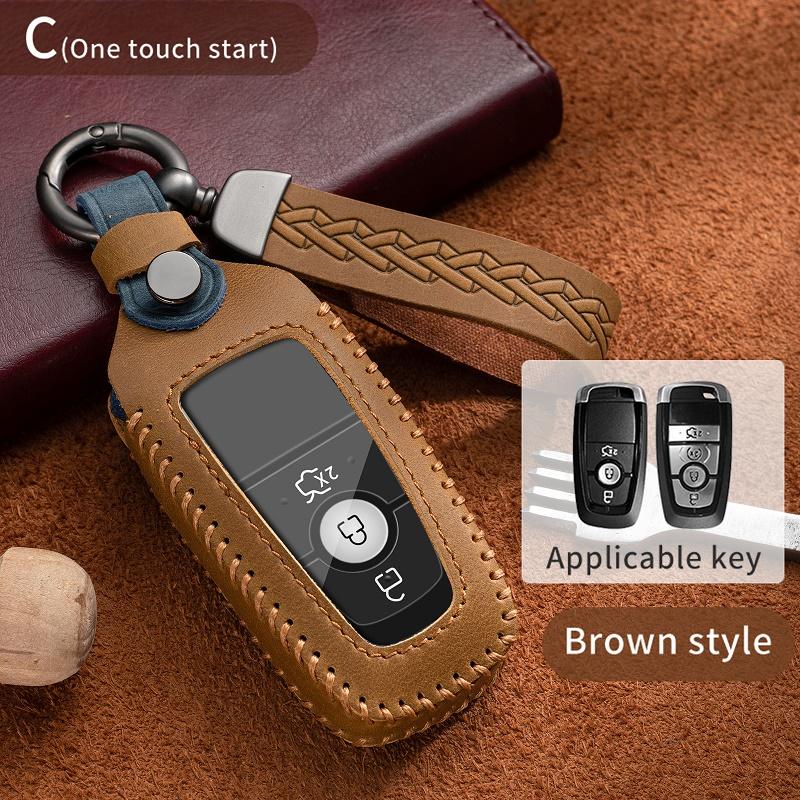 

Durable Car Key Case Full Cover For Ford Fusion Mustang Explorer F150 F250 F350 Ecosport Edge S-Max Ranger Lincoln Mondeo