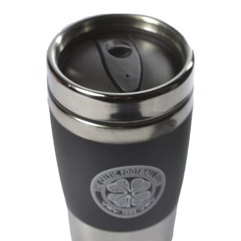Celtic FC Executive Metallic Travel Handleless Mug