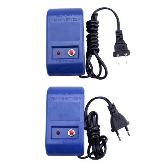 Smagnetizzatore Orologiaio Cacciavite Pinzette Strumenti Elettrici per Smagnetizzare