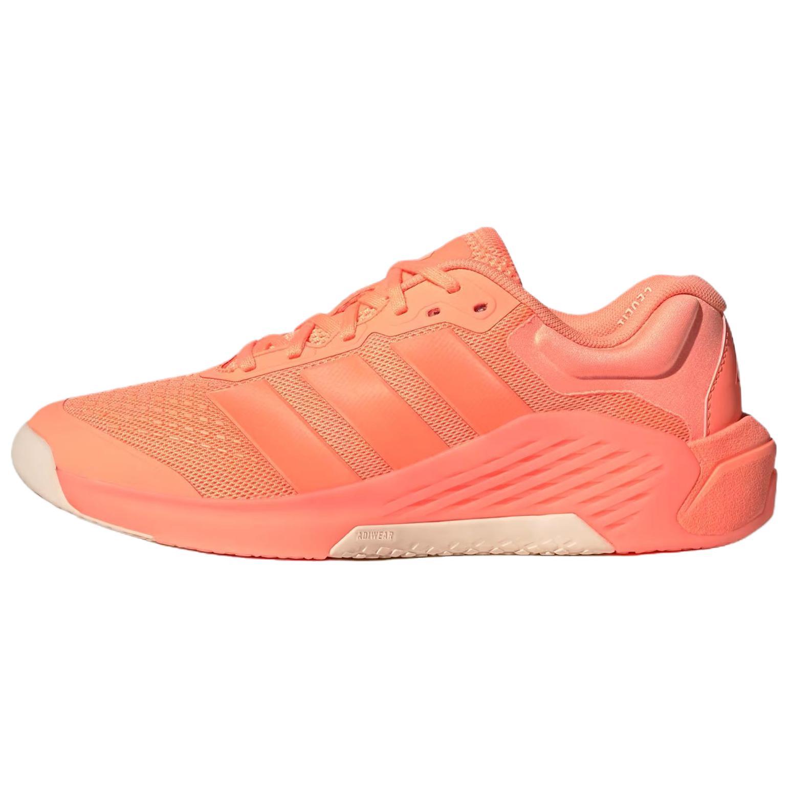 

Adidas DROPSET 4 Abrasion Resistant Breathable Support Training Shoes Women s Orange JR4665 38⅔