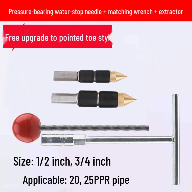PPR Samovrtná jehla pro opravu úniku s tlakovým těsněním pro horkovzdušné vodovodní potrubí
