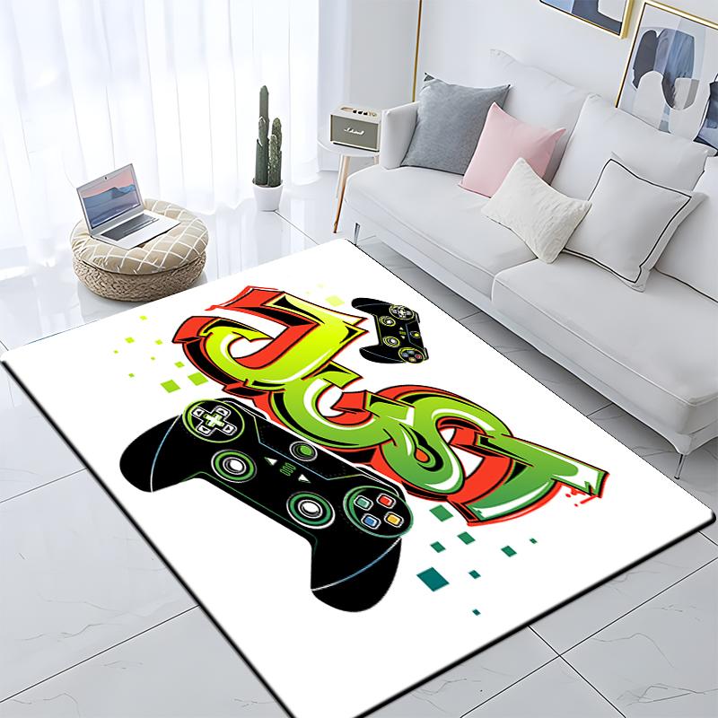 Game Handle Carpet Yoga Living Room Crawling Mat Doormat  Living Room Area Rug Games Area Washroom Floor Mat Cute Rug Doormat