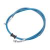 100cm Motorrad Bremsleitung Universal Blaustahl Bremsschlauch für Motocross Roller ATV Dirt Bike