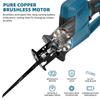 Cordless Electric Reciprocating Saw for Makita Household Brushless Wood Metal Cutting Saw Lithium Battery Saber Saw Power Tool