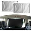 2PCS 31 × 20" Rear Car Shades for Side Windows,2 In 1 Car Sun Shade Side Window Kit with 6 Suction Cups,2026 New Cars Privacy Curtains for Sun