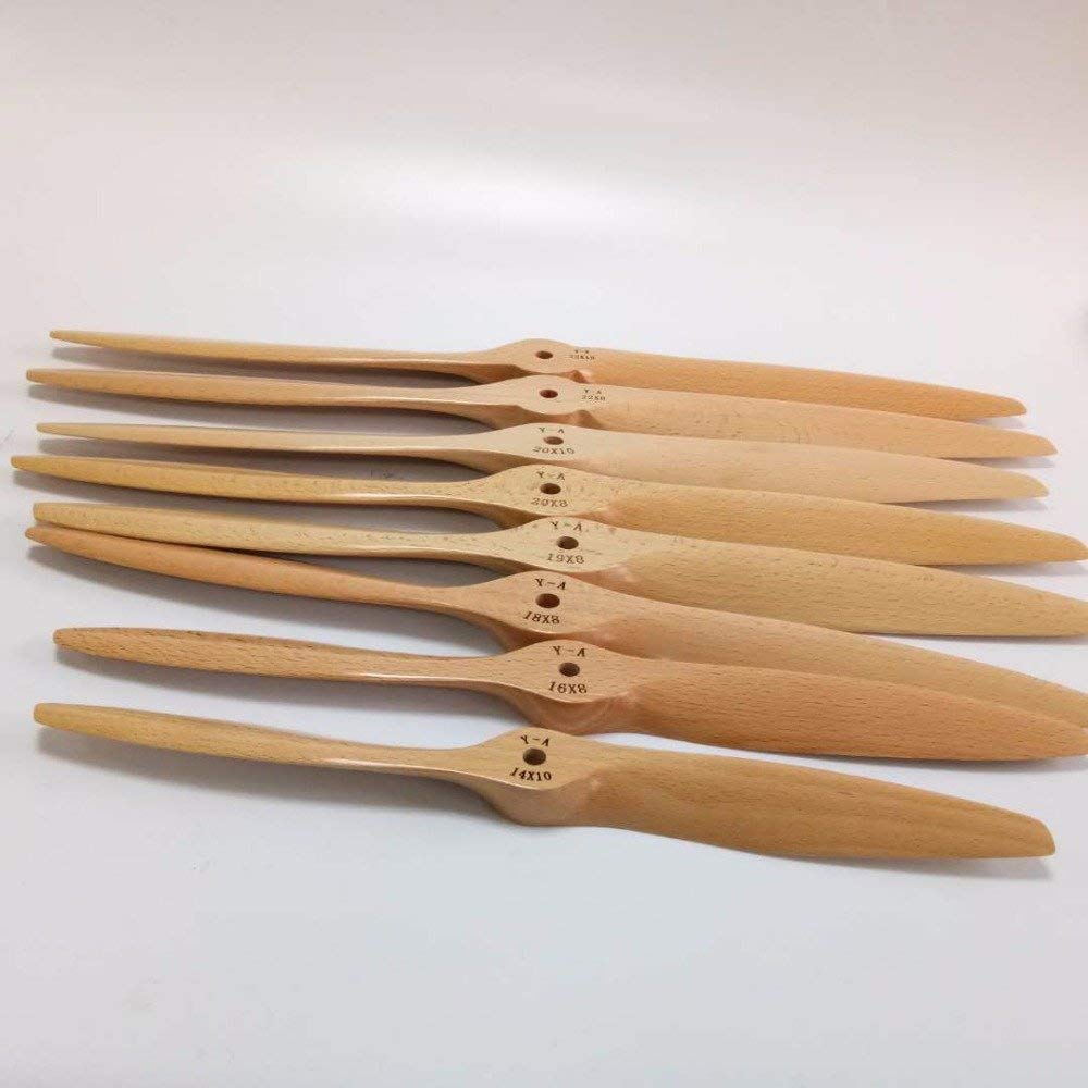 Wood Tractor CW Propeller Prop (18x10) for RC Gas Engine Airplanes...