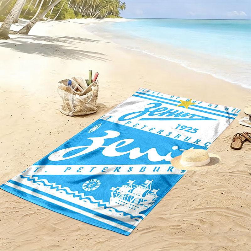 Zenit Print Strandtuch, Großes Weiches Schnelltrocknendes Handtuch für Strand Camping Schwimmen