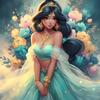 Disney 5D Diamond Painting Disney Princess Image Art Style Cross Stitch Mosaic Kit Home Decor Wall Sticker DIY Handmade Gift