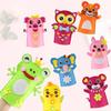 Children's Diy Craft Kit Non-woven Fabric Cartoon Animal Hand Puppets Kindergarten Handicraft Toy Set Characters)