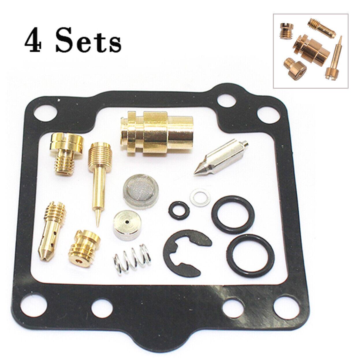 4 Sets Carburetor Carb Rebuild Repair Kit For Suzuki GS 750 E GS 750 L GS 750 T