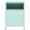 Table de chevet - Maison Exclusive - 2 pcs - Vert menthe - Acier - 51 cm