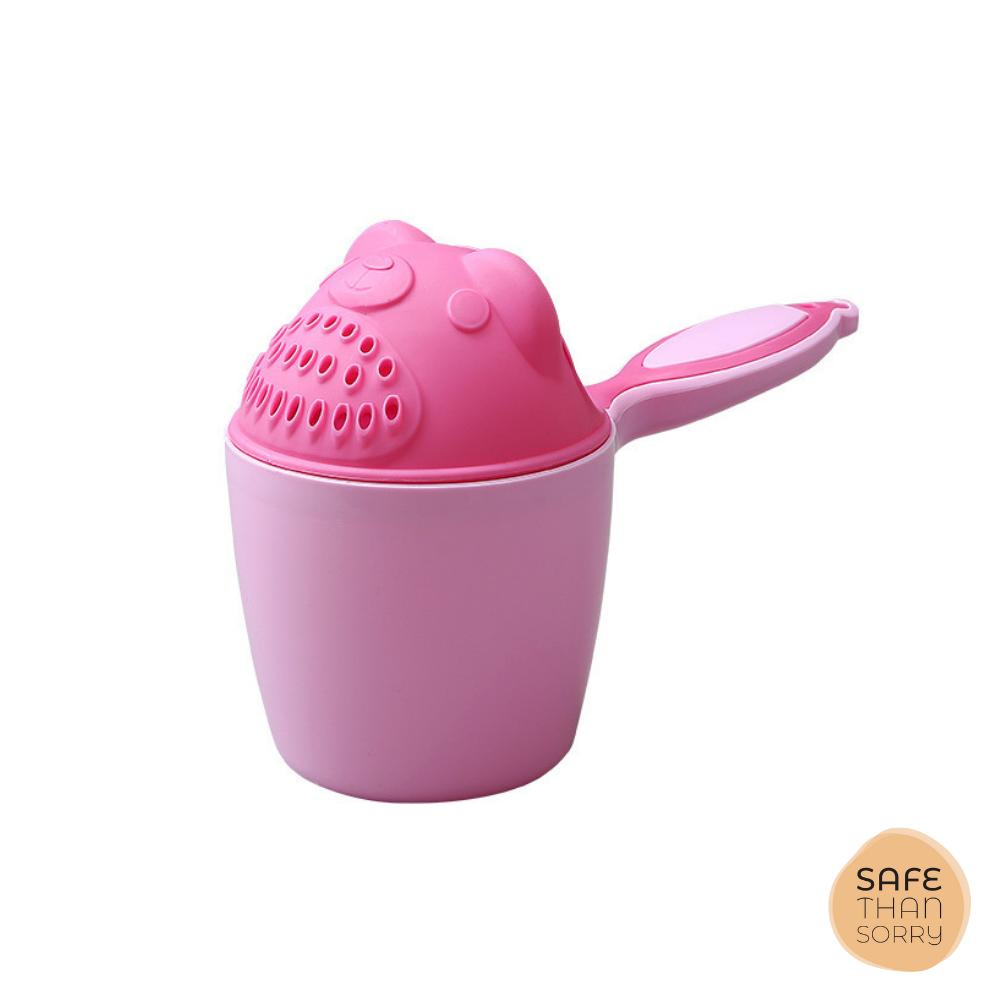 Hair Wash Cup for Children and Babies - Comfortable Bath Without Tears Hair Wash Cup for Children and Babies - Comfortable Bath Without Tears (Pink)